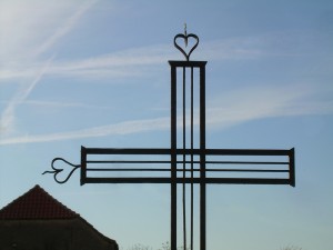 Croix en fer forgé - Saint-Christophe (Tarn)