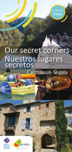 Carte touristique en langues étrangères Carmausin-Ségala